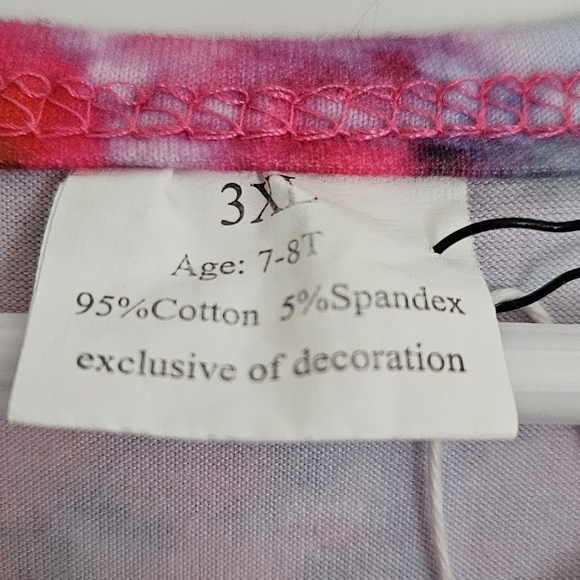 *2 for $20* BRIGHT paint splatter Little Girls Dress - Picture 5 of 5